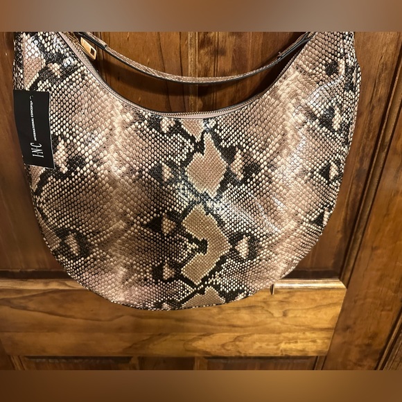 INC International Concepts Snake Hobo Purse - Picture 3 of 12